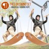 Serenelife Child & Adult Tree Swing - Outdoor Hanging Rope Swing Kit SLSWNG250